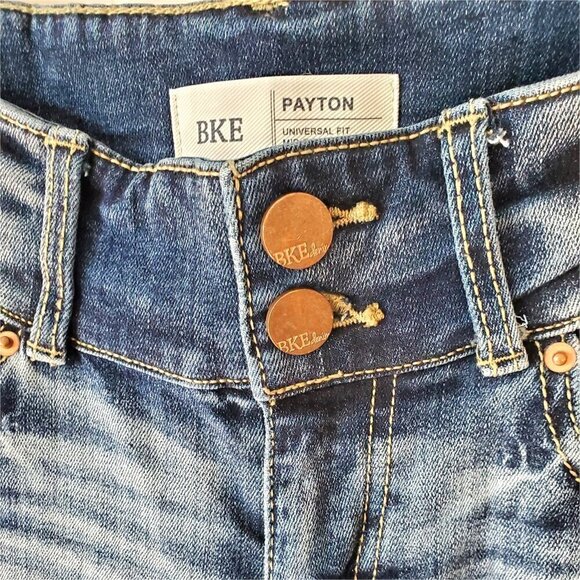 BKE Buckle PAYTON Mid Rise Ankle Skinny Stretch Jeans 26 - Picture 7 of 12